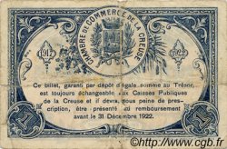 1 Franc FRANCE régionalisme et divers Guéret 1917 JP.064.14 TB