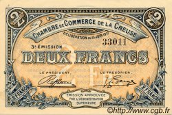 2 Francs FRANCE régionalisme et divers Guéret 1917 JP.064.15 SPL à NEUF