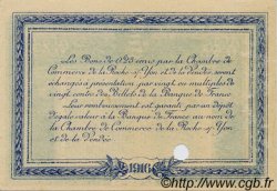 25 Centimes Annulé FRANCE régionalisme et divers La Roche-Sur-Yon 1916 JP.065.28 TTB à SUP