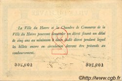 2 Francs FRANCE régionalisme et divers Le Havre 1914 JP.068.07 TTB à SUP
