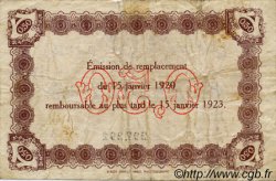 50 Centimes FRANCE régionalisme et divers Le Havre 1920 JP.068.20 TB