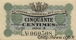 50 Centimes FRANCE régionalisme et divers Le Puy 1916 JP.070.01 TTB à SUP