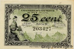 25 Centimes FRANCE régionalisme et divers Le Puy 1916 JP.070.07