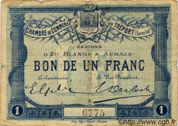 1 Franc FRANCE régionalisme et divers Le Tréport 1915 JP.071.02 TB