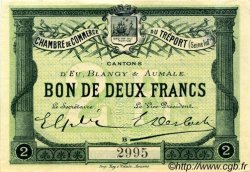 2 Francs FRANCE régionalisme et divers Le Tréport 1915 JP.071.03 TTB à SUP