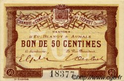 50 Centimes FRANCE régionalisme et divers Le Tréport 1915 JP.071.05 TTB à SUP