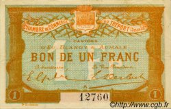1 Franc FRANCE régionalisme et divers Le Tréport 1915 JP.071.06 TTB à SUP