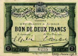 2 Francs FRANCE régionalisme et divers Le Tréport 1915 JP.071.07 TTB à SUP