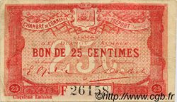 25 Centimes FRANCE régionalisme et divers Le Tréport 1916 JP.071.20 TB