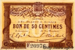 50 Centimes FRANCE régionalisme et divers Le Tréport 1916 JP.071.21 TTB à SUP