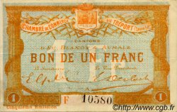 1 Franc FRANCE régionalisme et divers Le Tréport 1916 JP.071.22 TTB à SUP