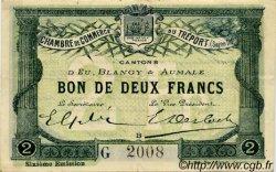 2 Francs FRANCE régionalisme et divers Le Tréport 1916 JP.071.26 TTB à SUP