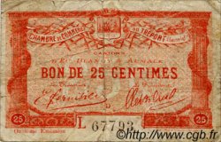 25 Centimes FRANCE régionalisme et divers Le Tréport 1920 JP.071.40 TB