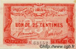25 Centimes FRANCE régionalisme et divers Le Tréport 1920 JP.071.46 TTB à SUP