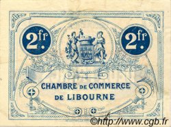 2 Francs FRANCE régionalisme et divers Libourne 1917 JP.072.20 TTB à SUP