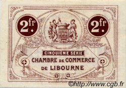 2 Francs FRANCE régionalisme et divers Libourne 1918 JP.072.27 TTB à SUP
