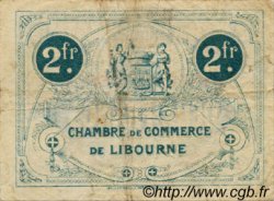 2 Francs FRANCE regionalism and miscellaneous Libourne 1920 JP.072.31 F