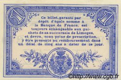 1 Franc FRANCE régionalisme et divers Limoges 1914 JP.073.03 SPL à NEUF