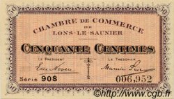 50 Centimes FRANCE régionalisme et divers Lons-Le-Saunier 1918 JP.074.01 SPL à NEUF