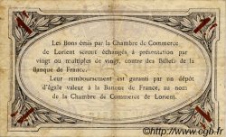 1 Franc FRANCE régionalisme et divers Lorient 1915 JP.075.02 TTB à SUP