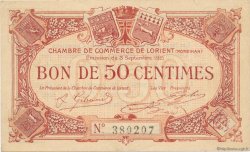 50 Centimes FRANCE régionalisme et divers Lorient 1915 JP.075.04 SPL à NEUF