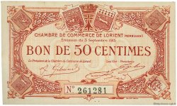 50 Centimes Spécimen FRANCE régionalisme et divers Lorient 1915 JP.075.05 SPL à NEUF