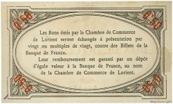 50 Centimes Spécimen FRANCE régionalisme et divers Lorient 1915 JP.075.05 SPL à NEUF