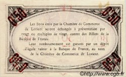 50 Centimes FRANCE régionalisme et divers Lorient 1915 JP.075.17 TTB à SUP