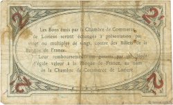 2 Francs FRANCE régionalisme et divers Lorient 1915 JP.075.19 TB