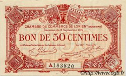 50 Centimes FRANCE régionalisme et divers Lorient 1915 JP.075.20