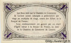 1 Franc FRANCE régionalisme et divers Lorient 1915 JP.075.21 SPL à NEUF