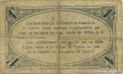 1 Franc FRANCE régionalisme et divers Lorient 1915 JP.075.24 TB