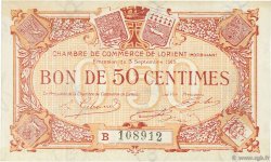 50 Centimes FRANCE régionalisme et divers Lorient 1915 JP.075.26 SPL à NEUF