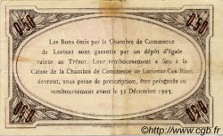 50 Centimes FRANCE régionalisme et divers Lorient 1920 JP.075.32 TTB à SUP