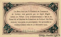 50 Centimes FRANCE régionalisme et divers Lorient 1920 JP.075.35 SPL à NEUF