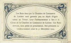 2 Francs FRANCE régionalisme et divers Lorient 1921 JP.075.40 TTB à SUP