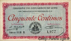 50 Centimes FRANCE régionalisme et divers Lure 1915 JP.076.13 TTB à SUP