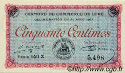50 Centimes FRANCE régionalisme et divers Lure 1917 JP.076.18 SPL à NEUF