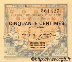 50 Centimes FRANCE régionalisme et divers Lyon 1919 JP.077.18 TTB à SUP