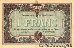 1 Franc FRANCE régionalisme et divers Macon, Bourg 1915 JP.078.03 TTB à SUP