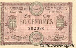 50 Centimes FRANCE régionalisme et divers Macon, Bourg 1915 JP.078.07 TTB à SUP