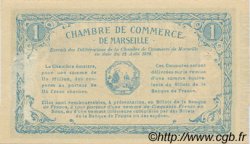 1 Franc FRANCE régionalisme et divers Marseille 1914 JP.079.11 TTB à SUP