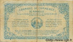 2 Francs FRANCE régionalisme et divers Marseille 1914 JP.079.18 TB