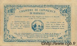50 Centimes FRANCE régionalisme et divers Marseille 1914 JP.079.37 TTB à SUP