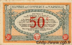 50 Centimes FRANCE régionalisme et divers Marseille 1917 JP.079.67 TTB à SUP