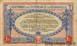 1 Franc FRANCE régionalisme et divers Marseille 1917 JP.079.70 TB