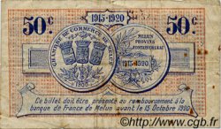 50 Centimes FRANCE régionalisme et divers Melun 1915 JP.080.01 TB