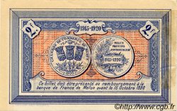 2 Francs FRANCE régionalisme et divers Melun 1915 JP.080.05 TTB à SUP