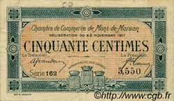 50 Centimes FRANCE régionalisme et divers Mont-De-Marsan 1917 JP.082.25 TB
