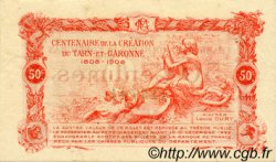 50 Centimes FRANCE régionalisme et divers Montauban 1917 JP.083.13 TTB à SUP